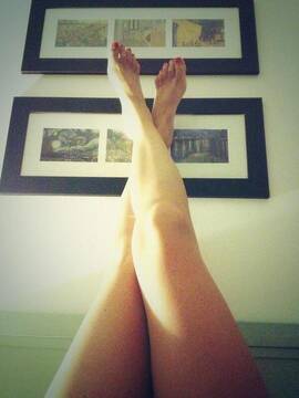 le mie gambe